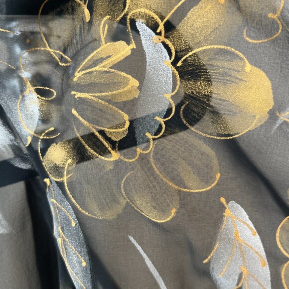 Vintage Sheer Over dress wrap - Picture 9 of 10